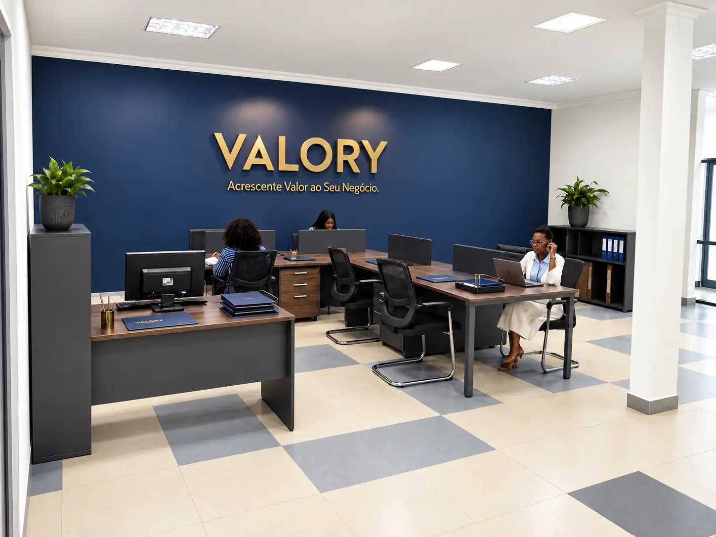 Escritório da Valory em Luanda